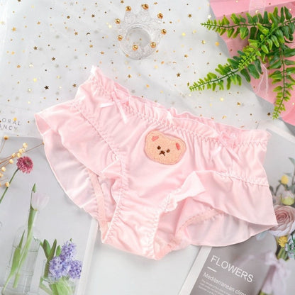 Satin Baby Bear Panties