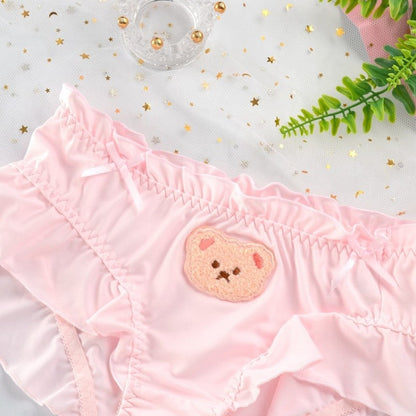 Satin Baby Bear Panties