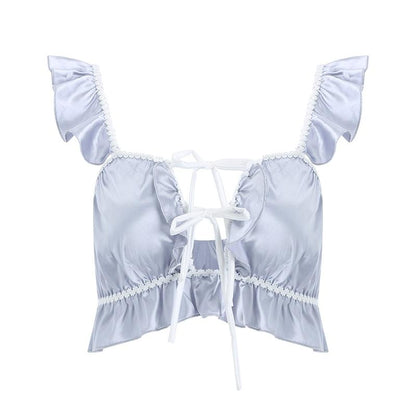 Satin Babydoll Sleep Set