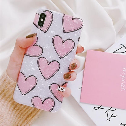 Shimmering Heart iPhone Case