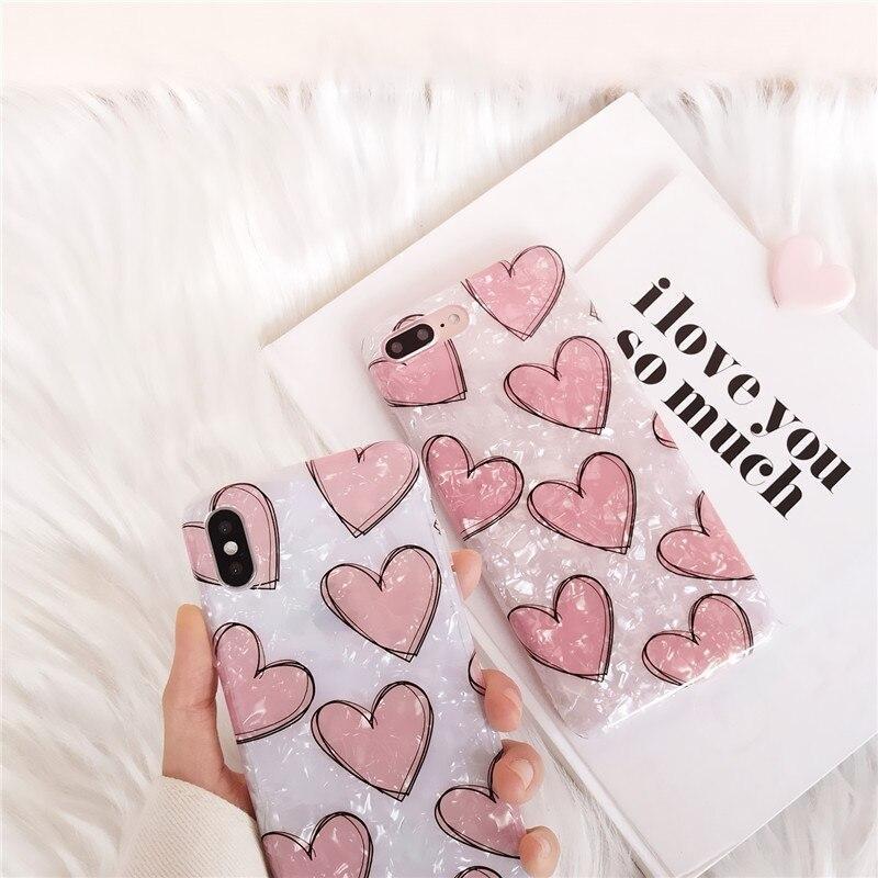 Shimmering Heart iPhone Case