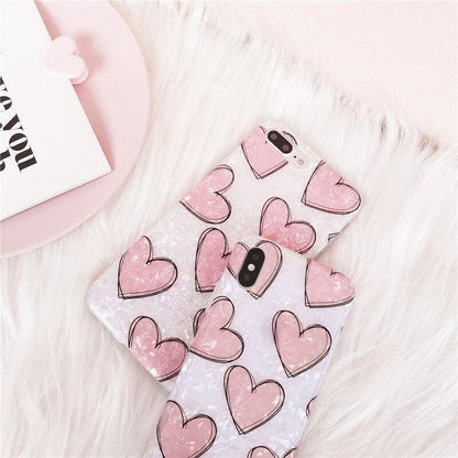 Shimmering Heart iPhone Case