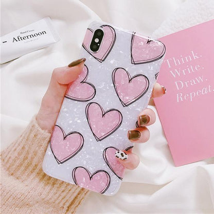 Shimmering Heart iPhone Case