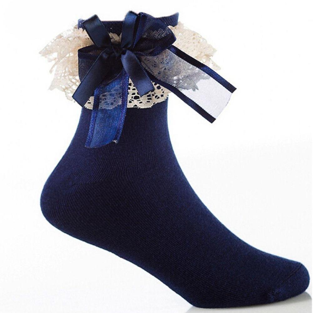 Silk & Ruffle Princess Socks