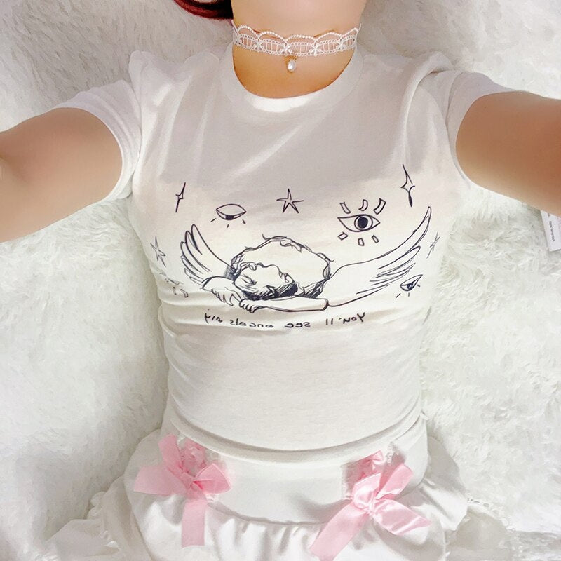 Sleepy Angel Tee