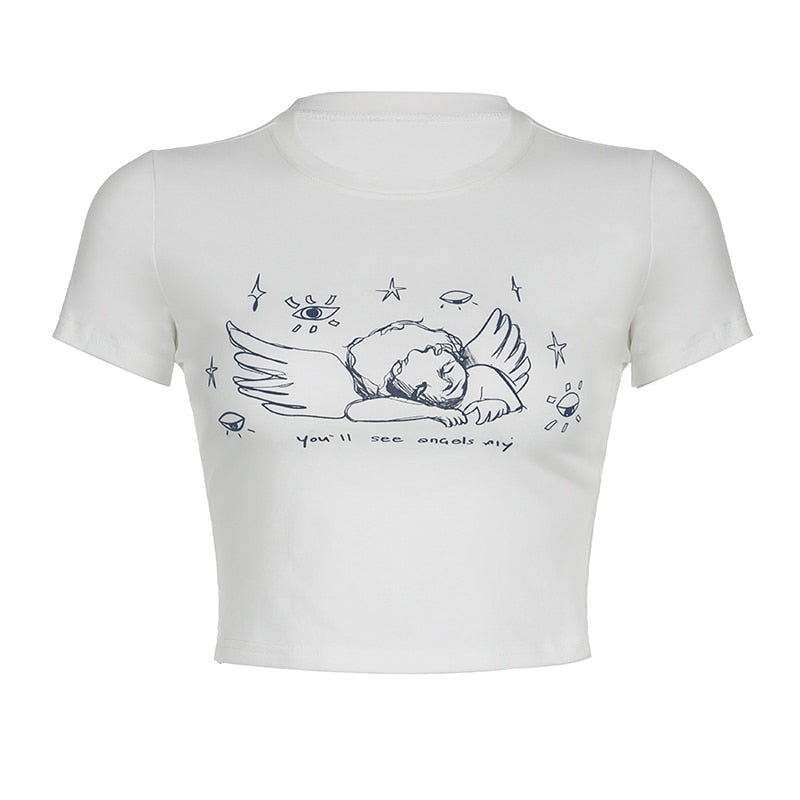 Sleepy Angel Tee