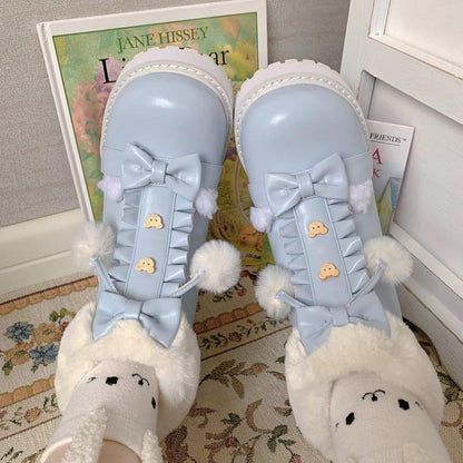 Snowy Bear Booties