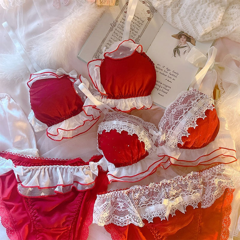 Soft Chiffon Princess Lingerie Set