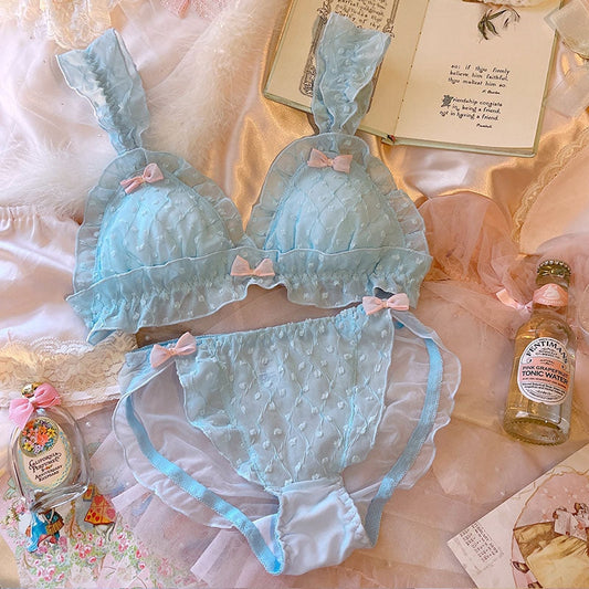 Soft Chiffon Princess Lingerie Set