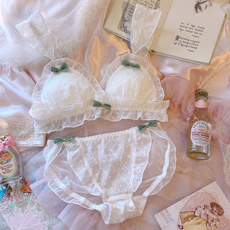 Soft Chiffon Princess Lingerie Set