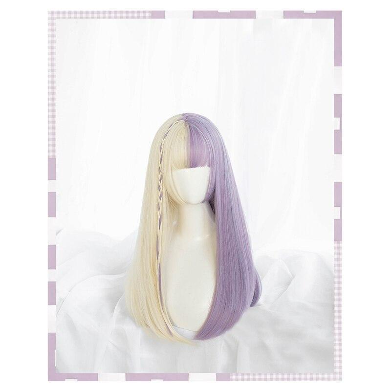 Split Lavender Lolita Wig