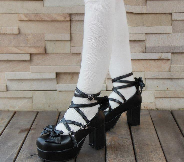 Strappy Wrap Princess Heels