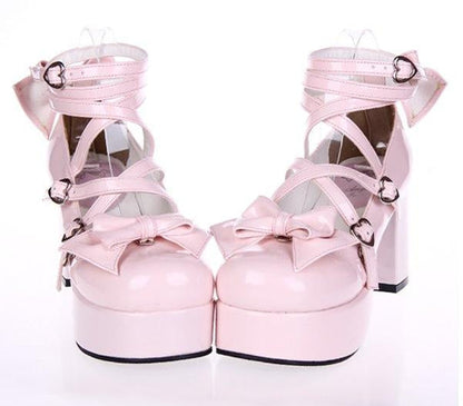 Strappy Wrap Princess Heels