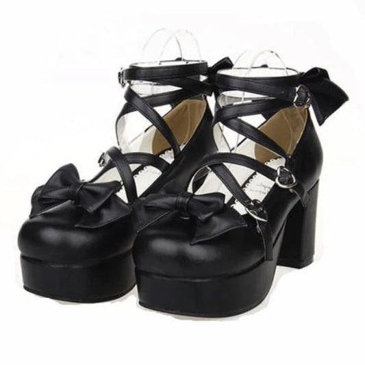 Strappy Wrap Princess Heels