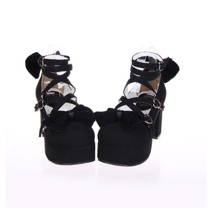 Strappy Wrap Princess Heels