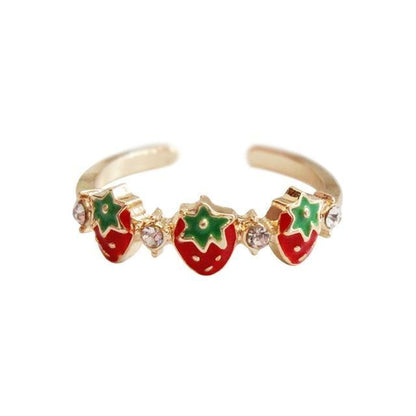 Strawberry Babe Ring