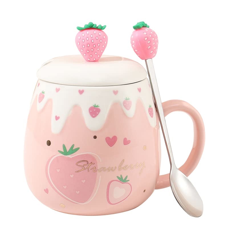 Strawberry Dessert Mugs