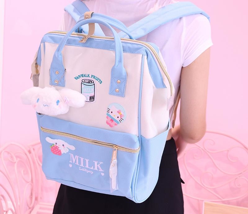 Strawberry Milk Backpack (5 Colors)