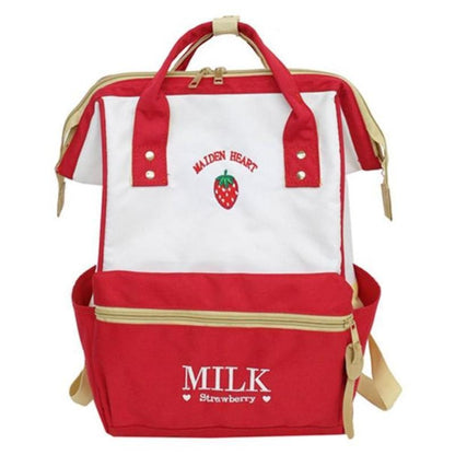 Strawberry Milk Backpack (5 Colors)