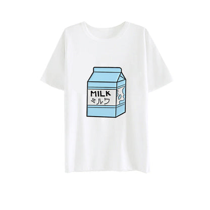 Strawberry Milk Graphic Tee