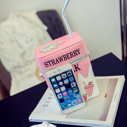 Strawberry Milk Handbag