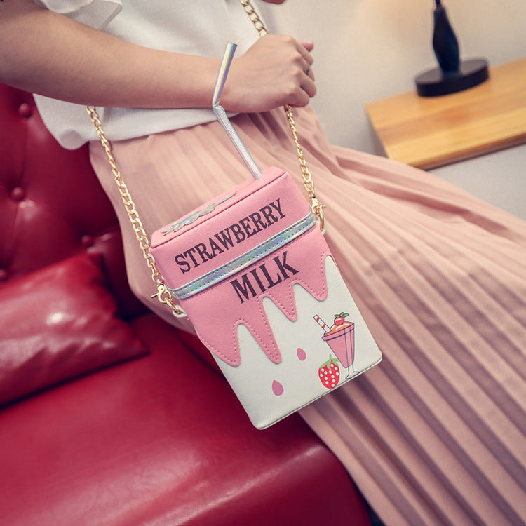 Strawberry Milk Handbag