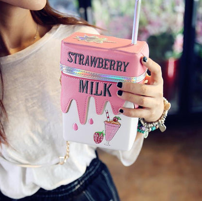 Strawberry Milk Handbag