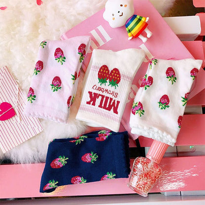 Strawberry Milk Socks