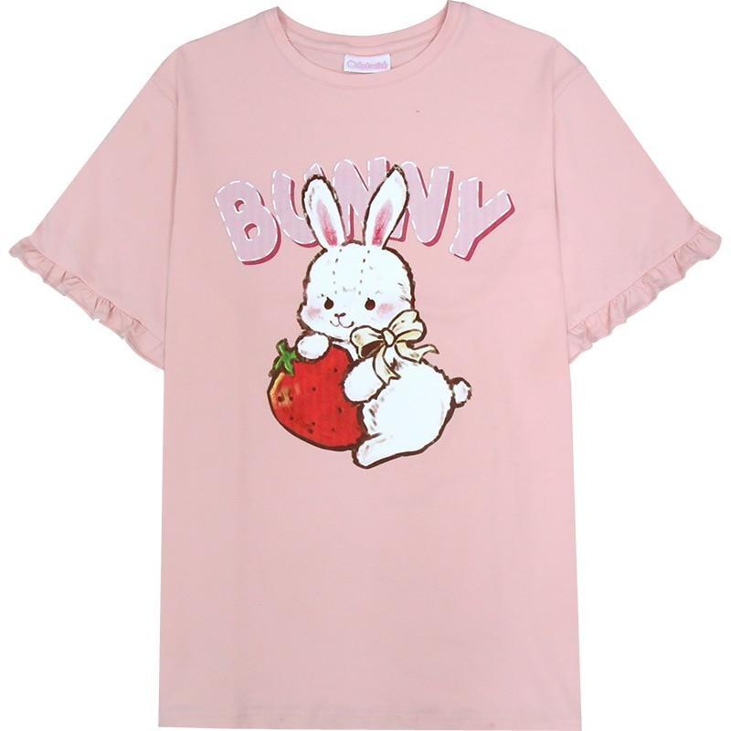 Strawbunny Oversized Tee