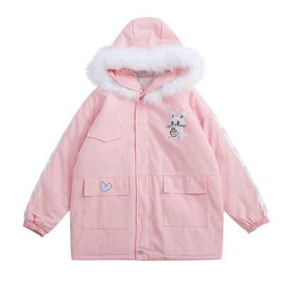 Sweet Bunny Cake Winter Coat