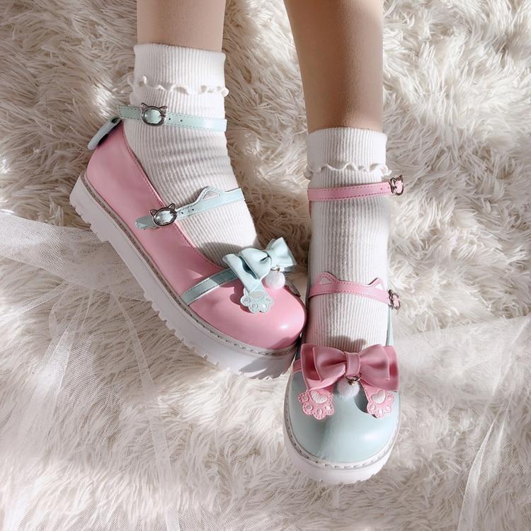 Sweet Lolita Paw Maryjanes