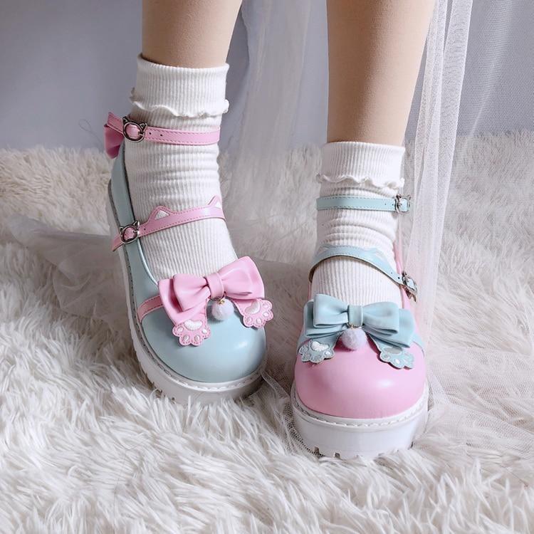 Sweet Lolita Paw Maryjanes