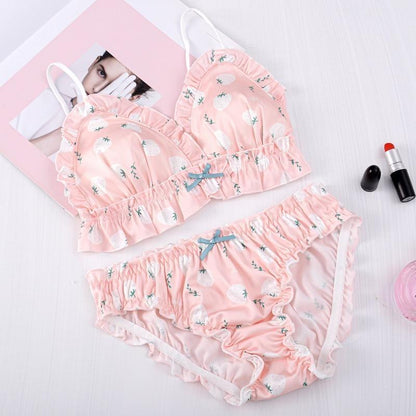 Sweet Peach Lingerie Set