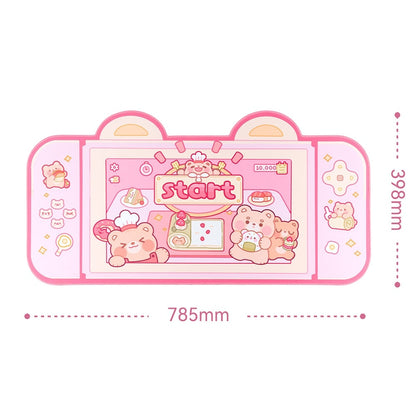 Teddy Bear Bakery Gaming Mousepad