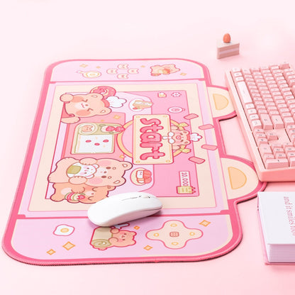 Teddy Bear Bakery Gaming Mousepad