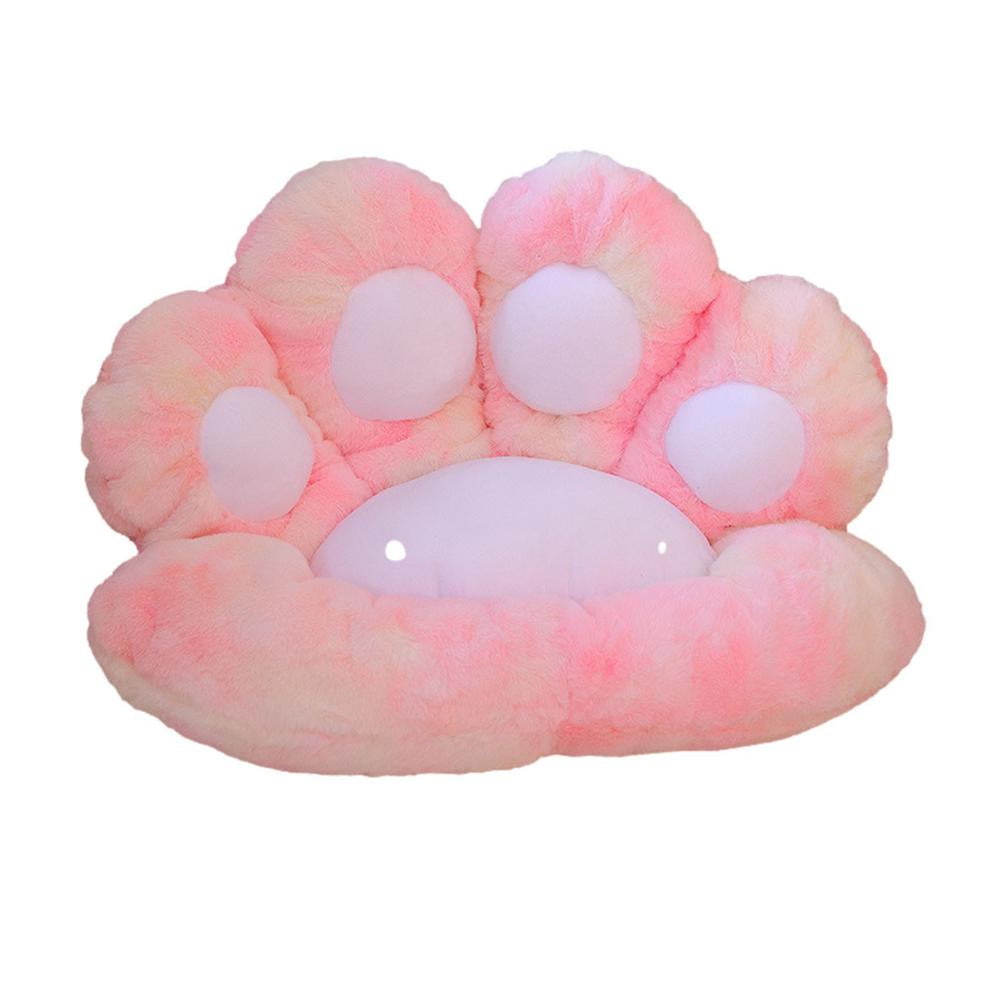 Tie-Dye Paw Gamer Chair Cushion