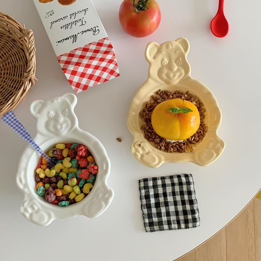 Tiny Teddy Ceramic Bowl