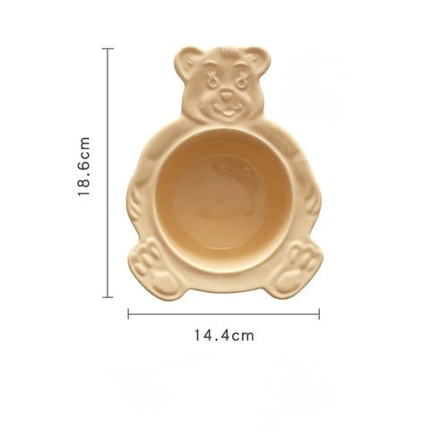 Tiny Teddy Ceramic Bowl