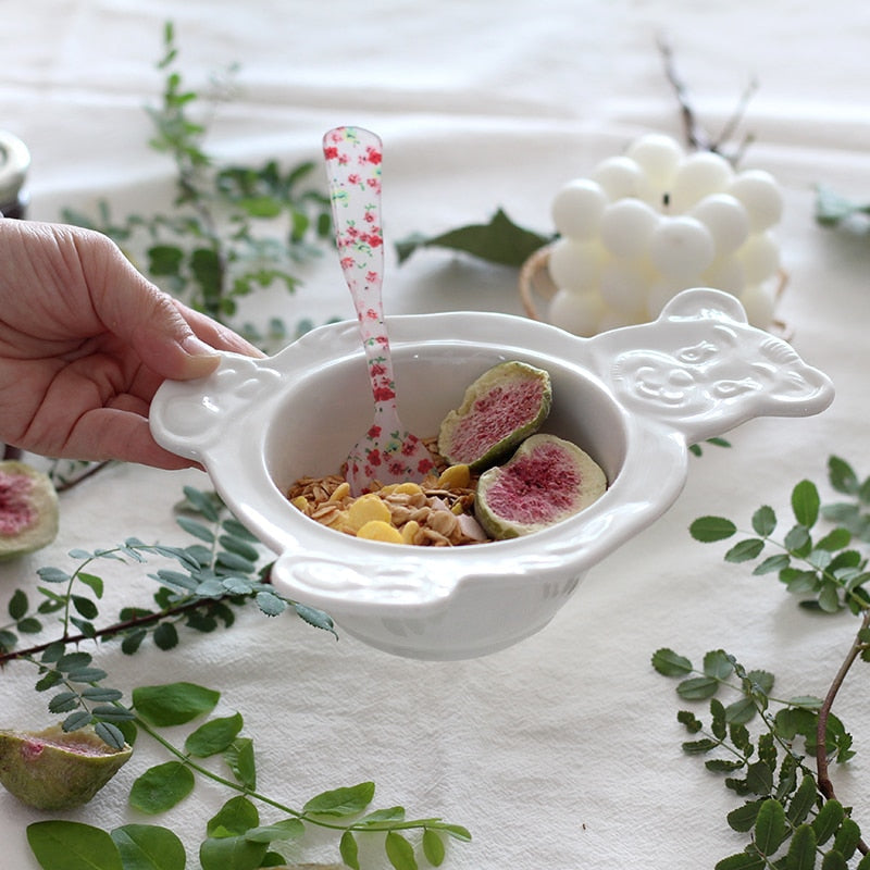 Tiny Teddy Ceramic Bowl