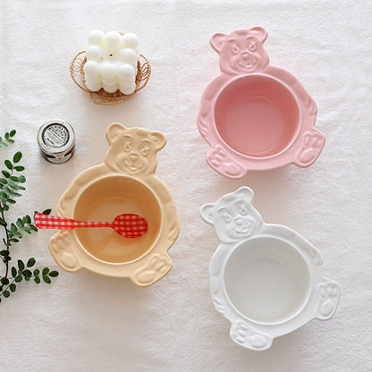 Tiny Teddy Ceramic Bowl