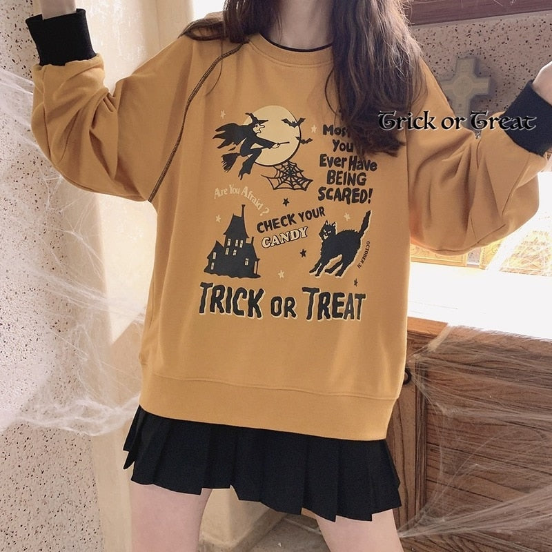 Trick or Treat Crewneck