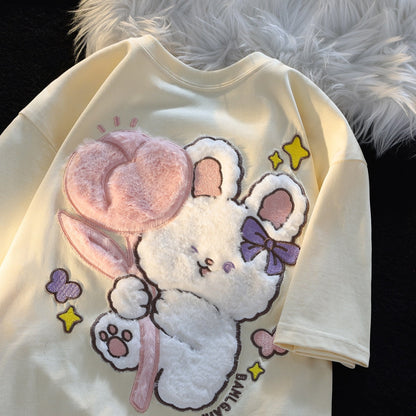 Tulip Bunny Fluffy Tee