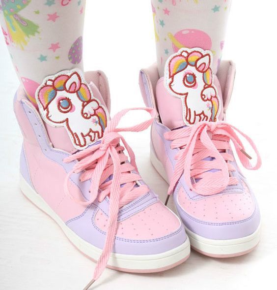 Unicorn High Top Sneakers