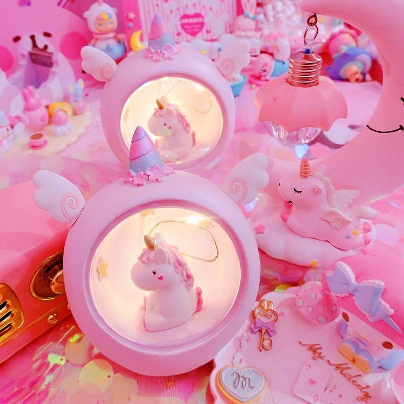 Unicorn Globe Night Light