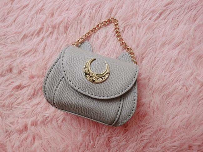 White Magical Girl Cat Purse